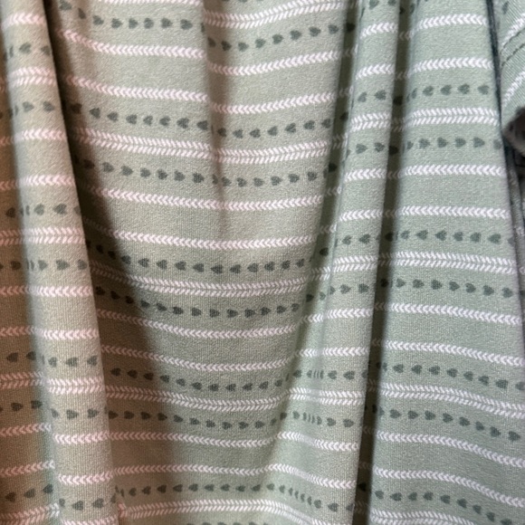 Stylish Green Kids Blouse with Button Accents - Picture 6 of 6